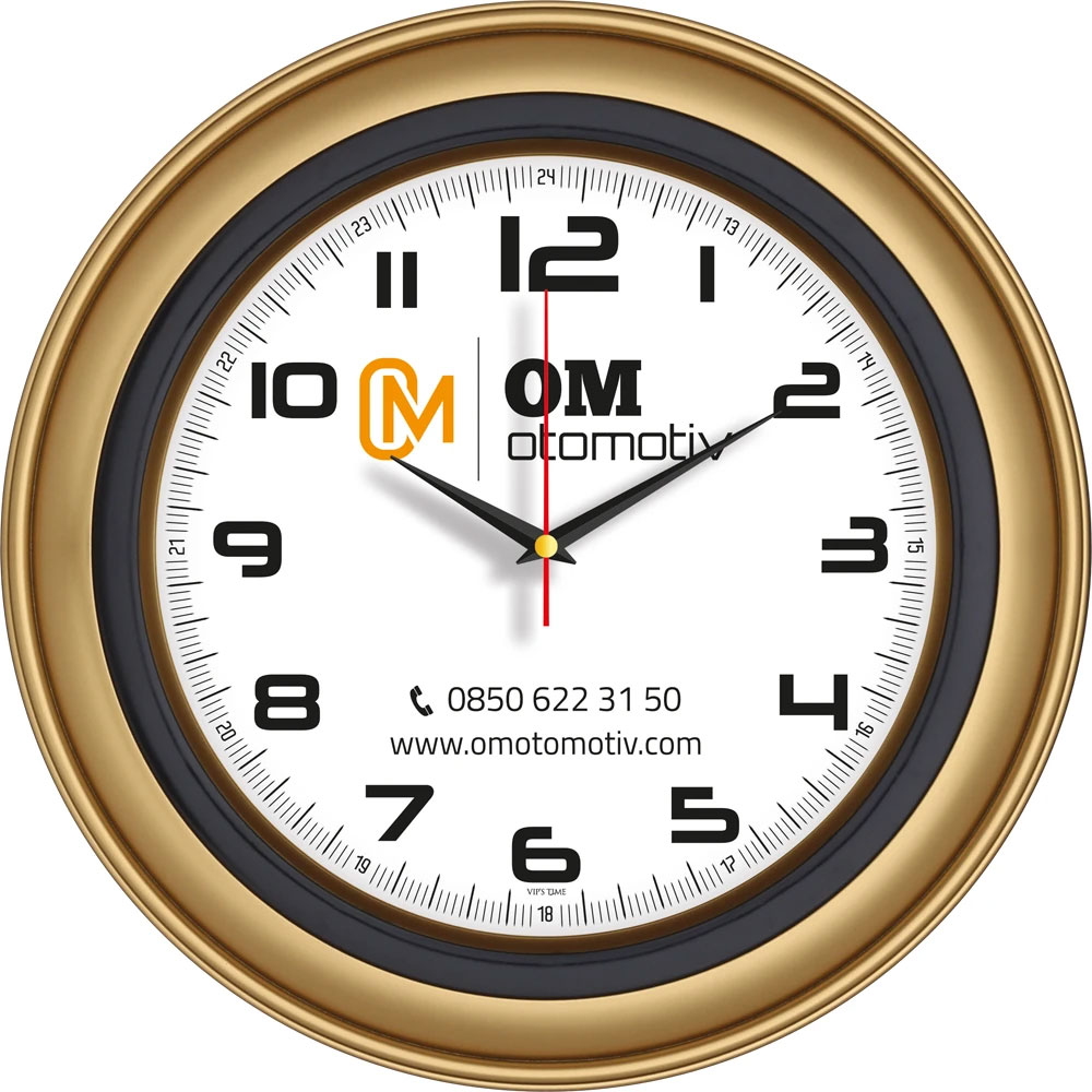 V30-509-A Plastik Duvar Saati