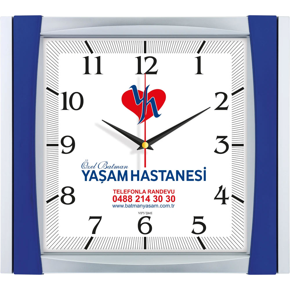 V30-515-L Plastik Duvar Saati